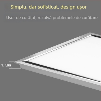 Panou LED integrat 60×120 cm pentru tavan, bucătărie și baie, iluminare de înaltă intensitate