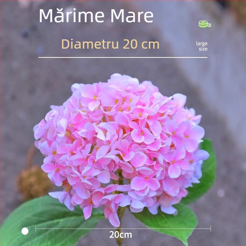 Lumini solare de grădină pentru exterior, iluminat de peisaj impermeabil, în stil hortensie
