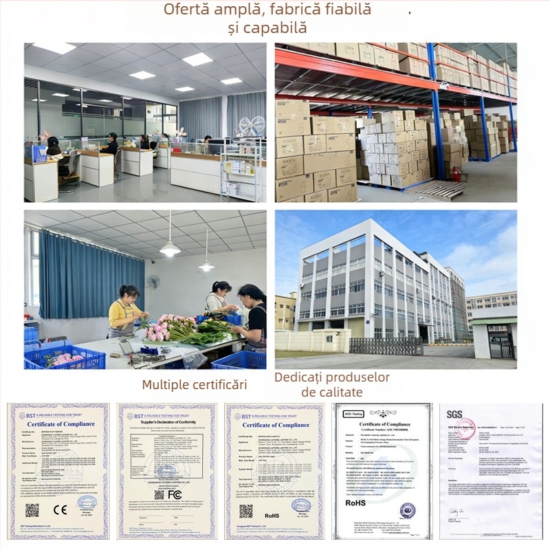 Lampă din fibră de sticlă în formă de piatră pentru iluminat exterior, LED