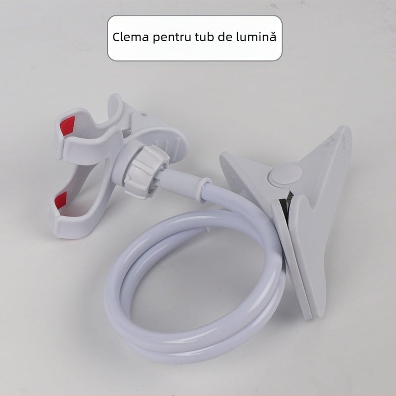 Suport flexibil pentru lampă de plante cu spectru complet și suport pentru telefon