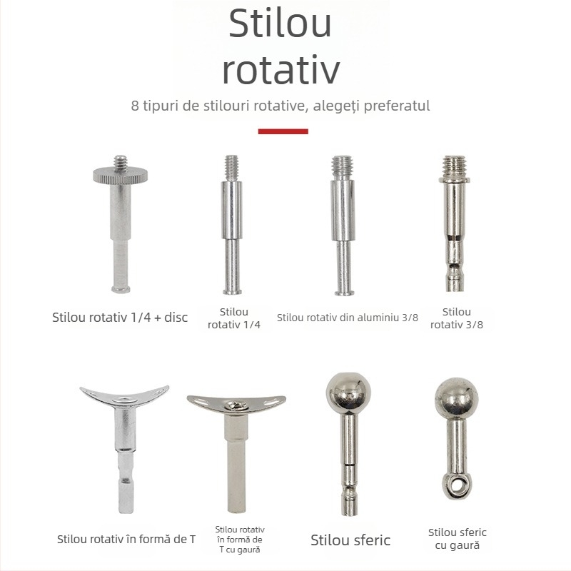 Suport cantilever pentru birou cu braț lung pentru lampă LED, microfon și moxibustie; cadru pliabil.