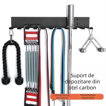 Suport de perete din oțel carbon, stil minimalist, pentru crose de baseball, 7 etaje, expoziție