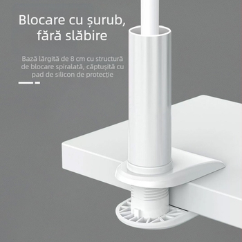 Lampă LED reîncărcabilă cu clips, ultra-luminantă, lampă de birou cu suport, iluminare portabilă pentru exterior