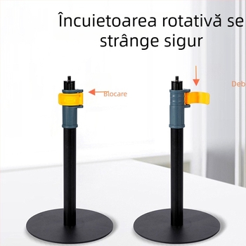Suport reglabil pentru lampă LED pentru plante, pentru sere, stație de podea, braț tubular retractabil