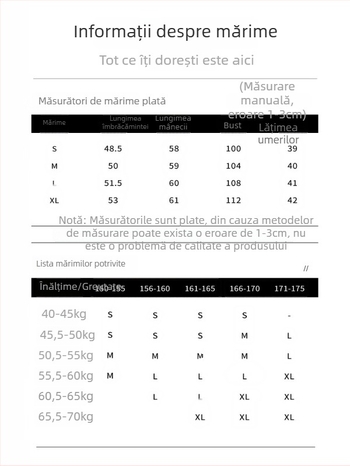 Jachetă gri de trening pentru femei, toamna–iarna, lungime scurtă, umeri normali, croială lejeră, pentru siluete mici, fără glugă