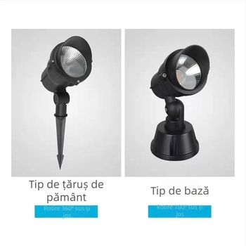 LED COB exterior spot pentru copac, impermeabil, 220V, 30W, peisaj curte, iluminare de perete