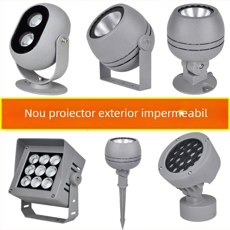 Iluminat exterior RGBW încastrat în sol – proiector și iluminare pentru grădină, copac și curte (rezistent la apă)