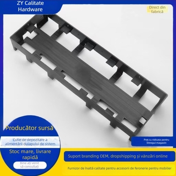 Cutie de depozitare a sursei pentru dulap sistem, robustă și durabilă, din ABS gros, potrivită pentru dulapuri de mobilier și controler pentru bandă LED