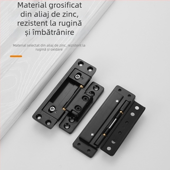 Balamale ascunse pentru uși din lemn, balamale bidimensionale, cadru ultra-îngust