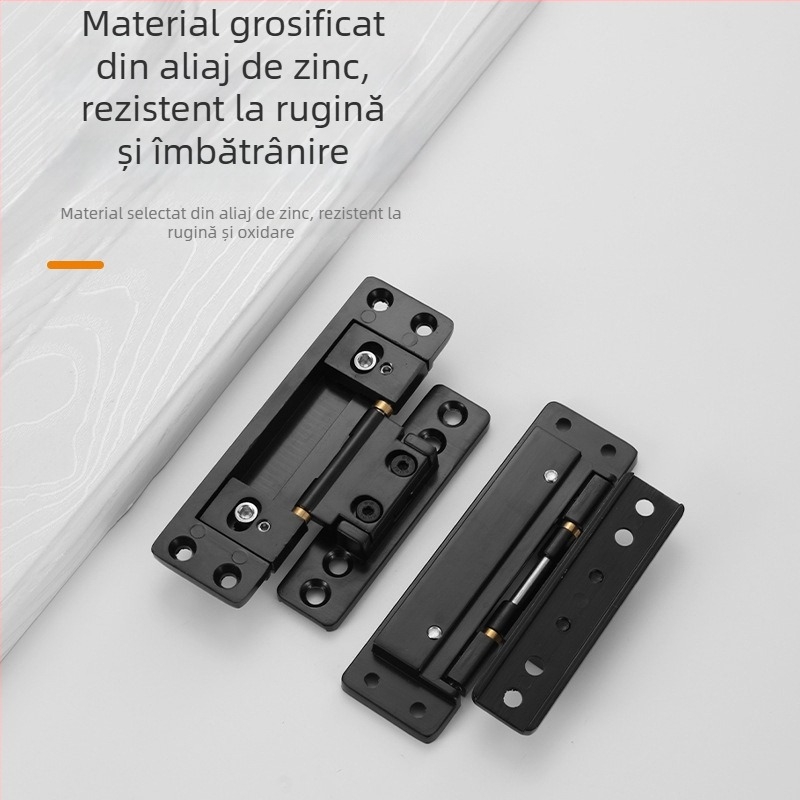 Balamale ascunse pentru uși din lemn, balamale bidimensionale, cadru ultra-îngust