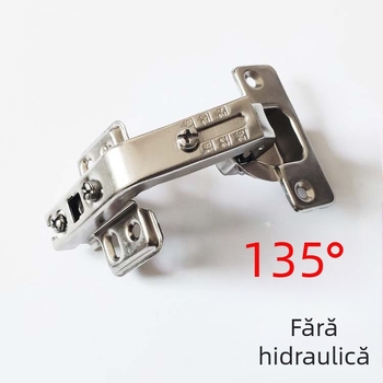 Balama de 135° pentru ușile de dulap, deschidere la 90°, deschidere dublă, ușă ocultă
