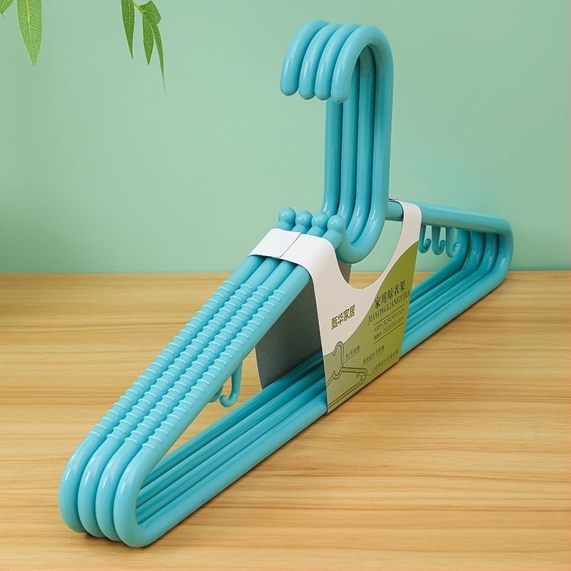 Umeraș din plastic, 50 cm, grosime solidă, pentru paltoane și haine