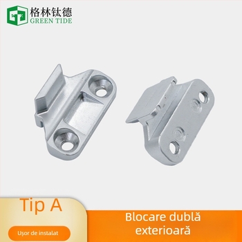 Încuietoare pentru uși și ferestre din aliaj de aluminiu cu punte ruptă; încuietoare cu deschidere exterioară dublă; accesorii hardware pentru tâmplă din aluminiu