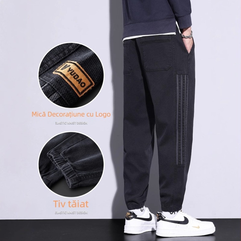 Pantaloni cargo jogger pentru bărbați, toamnă–iarna 2025 – stil urban pentru tineret