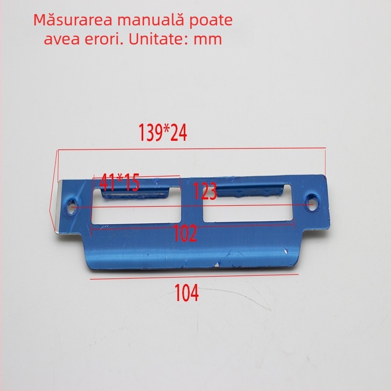 Corp de încuietoare pentru ușă din lemn cu amprentă, mecanism cu limbă dublă, eliberare rapidă dublă, mâner de tragere pentru ușa camerei