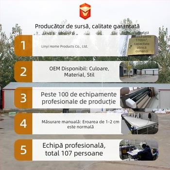 Sac de depozitare montat pe perete, cu trei compartimente, din bumbac-lin, fără găuri, lângă pat pentru chei și telefon
