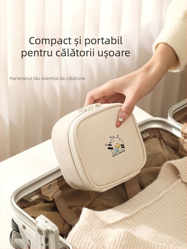 Kit medical portabil pentru călătorii, geantă de depozitare a medicamentelor cu capacitate mare, trusă de urgență pentru exterior