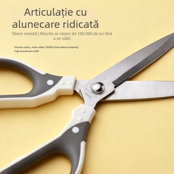 Foarfece din oțel inoxidabil pentru birou și cusut, lamă de 2,5 mm, mari pentru tăierea firelor