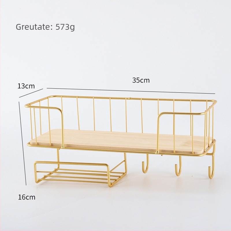 Raft decorativ de perete pentru depozitare în living, dormitor și bucătărie