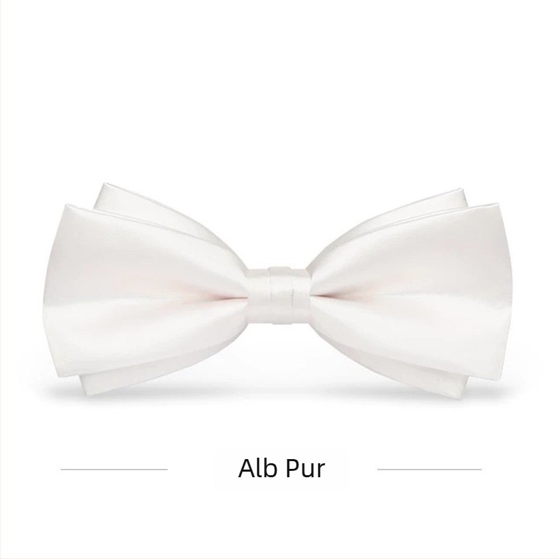 Papion pentru cocktailuri și nunți, pentru mire și gazdă, stil britanic, accesoriu monocrom
