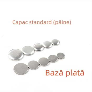 Butoane acoperite din aluminiu pentru DIY – accesorii pentru păr, genți și îmbrăcăminte