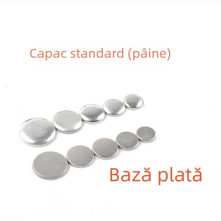 Butoane acoperite din aluminiu pentru DIY – accesorii pentru păr, genți și îmbrăcăminte
