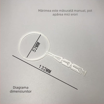 Bandă de conectare cu șurub pentru inelele de perdea