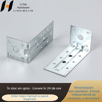 Suport unghiular pentru polițe pentru dulapuri, accesorii metalice pentru mobilier, 50×100 mm