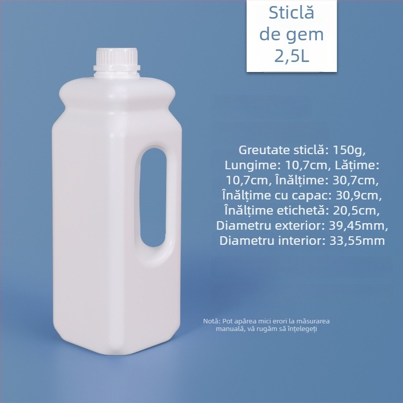 Gold and Jade sirop concentrat de fructoză, de înaltă calitate alimentară, ultra gros, 2,5 kg, recipient sigilat din plastic, 2,5 L pentru gem