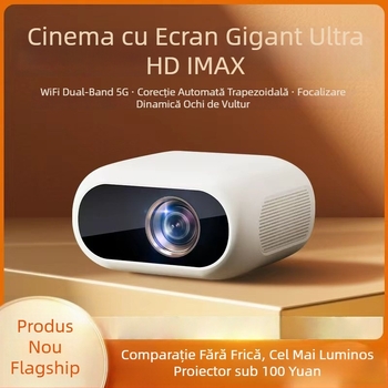 Proiector portabil 1080p pentru casă, cu oglindire a ecranului 5G