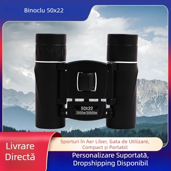 Binoclu 8x pentru exterior, vedere pe timp de noapte în condiții de iluminare redusă, optică HD, procesare personalizabilă