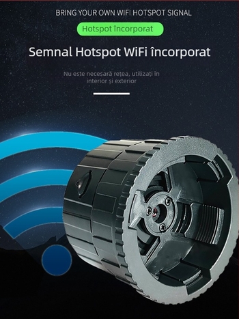 Telescop monocular pentru observarea păsărilor, cu conexiune Wi-Fi la telefon și ocular electronic 2K