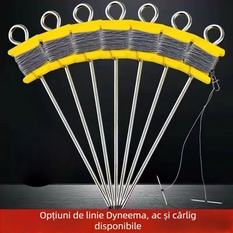 Set de cârlige pentru țestoase, cu vârfuri duble și design anti-alunecare