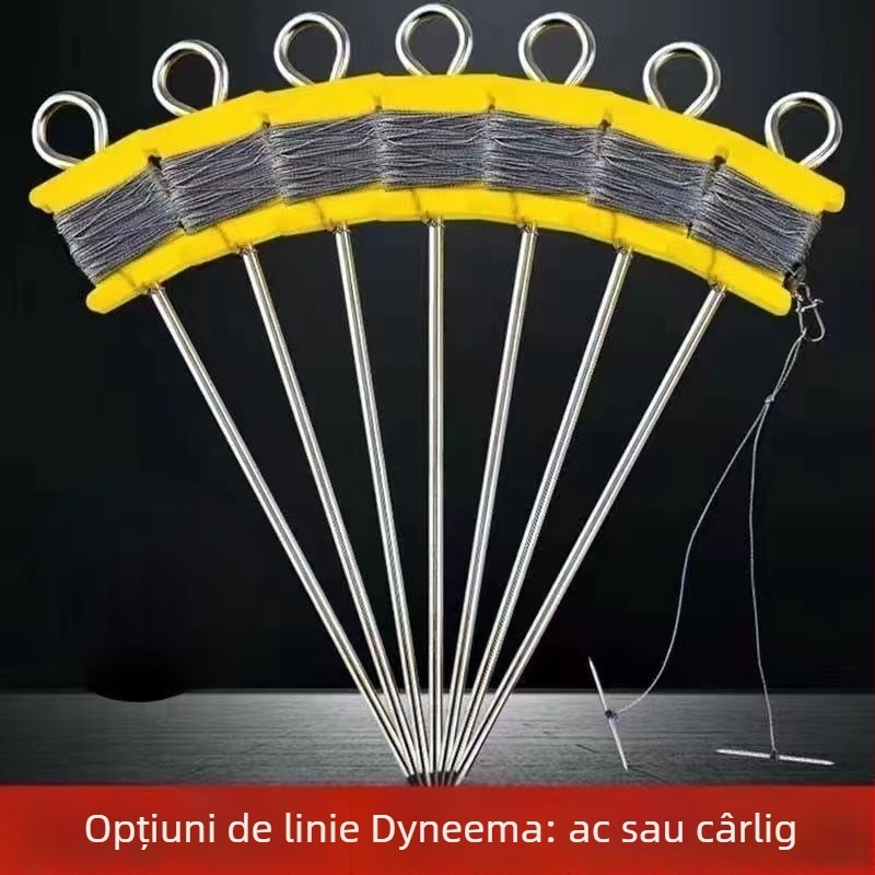 Set de cârlige pentru țestoase, cu vârfuri duble și design anti-alunecare
