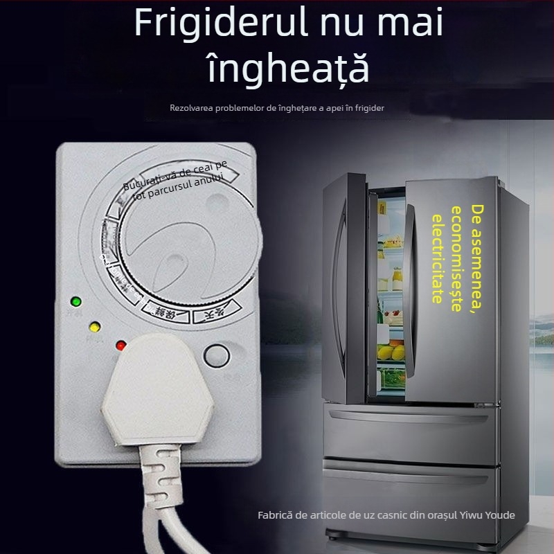 Termostat frigider cu calitate germană, compatibilitate universală, temporizator și economisire a energiei