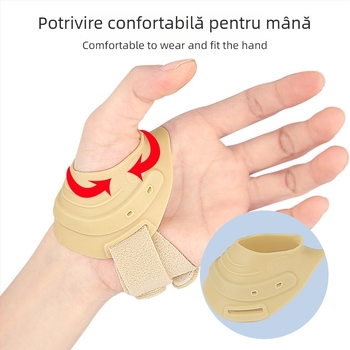 Protector pentru degetul mare și încheietură cu curea reglabilă, protecție pentru degete și încheieturi, suport sportiv