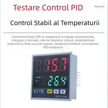 XMTA-6411DT E300 Controler digital inteligent de temperatură, cu PID precis și reglaj automat