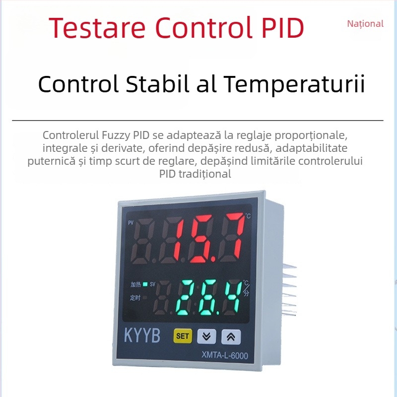 XMTA-6411DT E300 Controler digital inteligent de temperatură, cu PID precis și reglaj automat