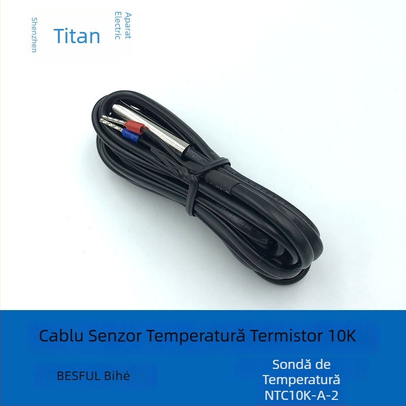 Bihe BESFUL NTC240K-A-2 senzor de temperatură cu termistor și sondă cu doi conductori