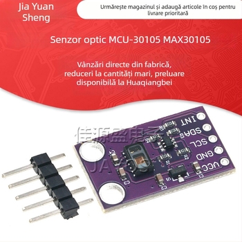 MCU-30105 MAX30105 Senzor optic – modul de detecție a particulelor, fum și flacără