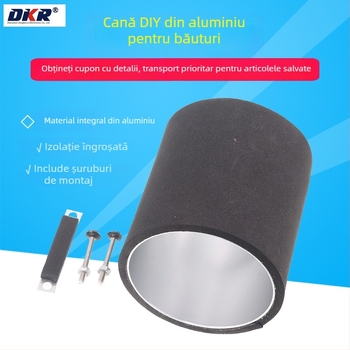 Kit DIY pentru fabricarea unui pahar de băut cu răcire rapidă — pahar din aluminiu cu răcire pe bază de semiconductori