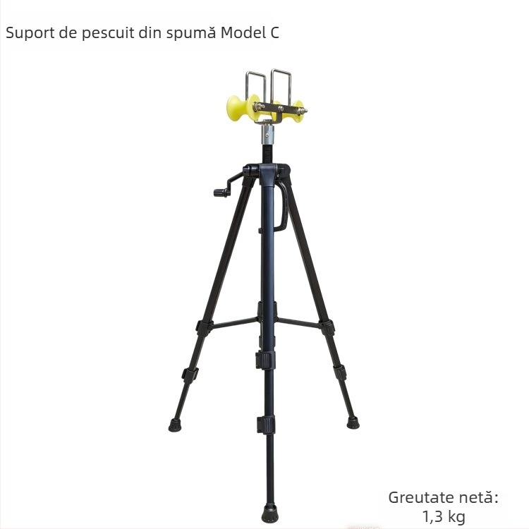 Suport reglabil telescopic portabil pentru lansete lungi, trepied tradițional pentru lansete, suport pentru undițe