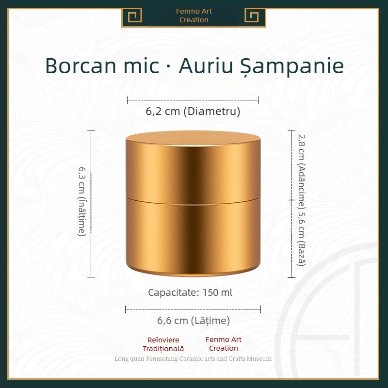 Mini recipient metalic pentru ceai, cutie pentru ceai, ambalaj sigilat, portabil