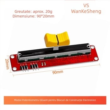 Modul potentiometru glisant pentru blocuri electronice de construcție