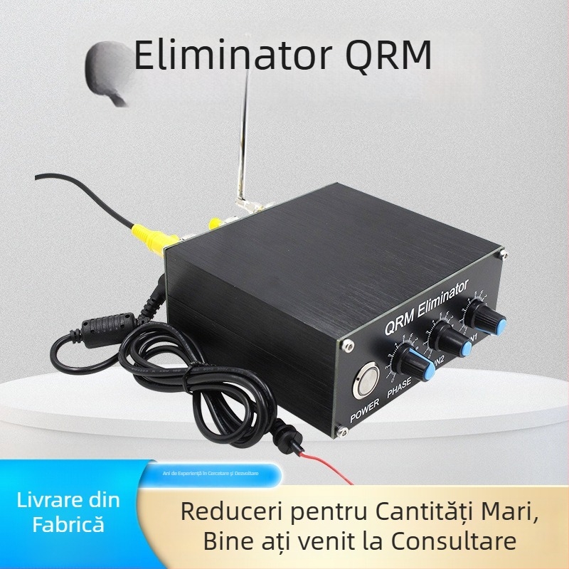 Eliminator QRM X-Phase (1-30 MHz) benzi HF modul cu microcontroler încorporat