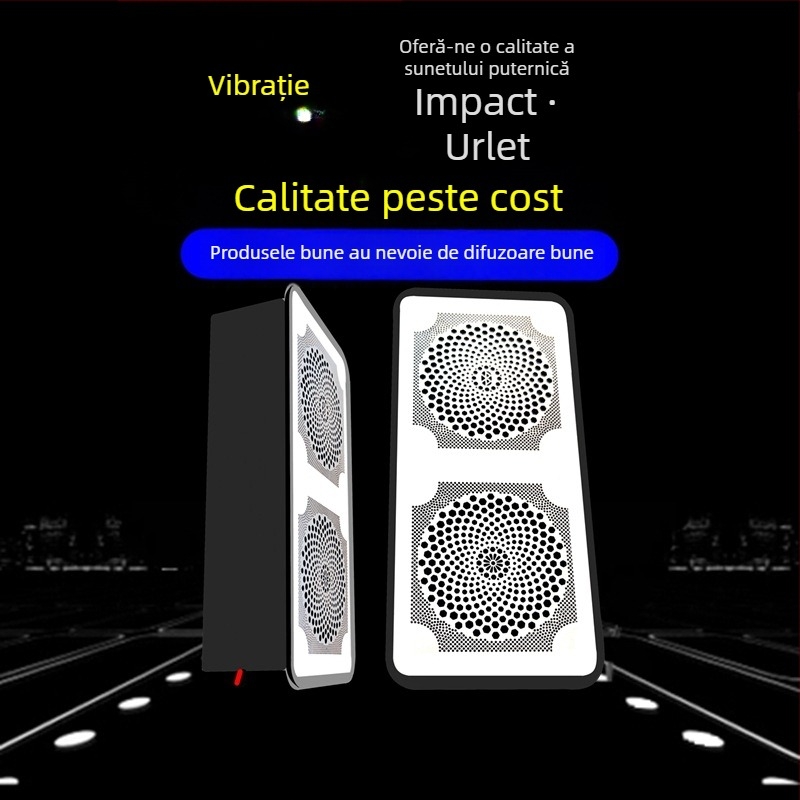 Carcasă impermeabilă pentru difuzor 11050, 4 Ω, 5 W, oglindă de baie inteligentă cu difuzor digital