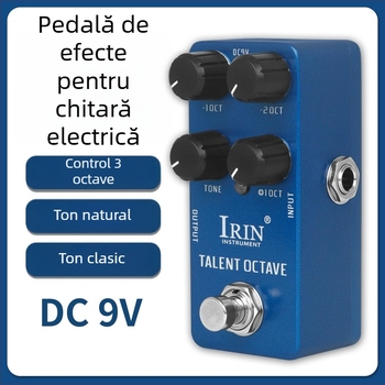 Irin Irene Talentoctave Pedal de efect pentru chitară electrică: Distorsiune, Overdrive, Tremolo, Chorus