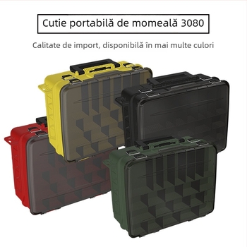VS3070/3080 cutie pentru năluci, cutie cu două niveluri pentru accesorii de pescuit