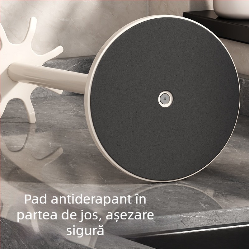 Raft rotativ pentru ustensile de bucătărie — organizator de blat pentru linguri, spatule și linguri de supă