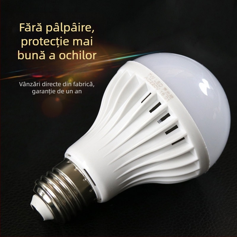 Bec LED cu soclu E27, 220V, energie eficientă, curent constant, pentru uz casnic, administrarea proprietăților, coridoare și săli
